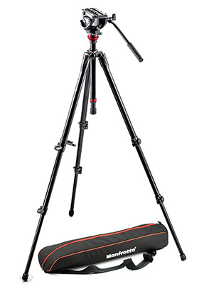 6-Manfrotto-MVH500AH-Lightweight-Fluid-Video-System-with-Bag-Black