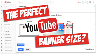 What Is The Youtube Banner Size